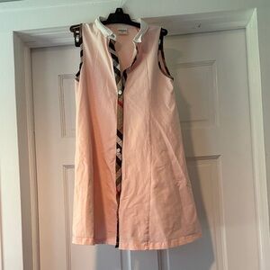 Charming Light Pink Kids Casual Dress